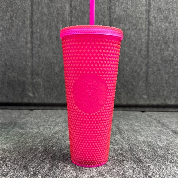 Starbucks Other - Starbucks Pink Textured Tumbler